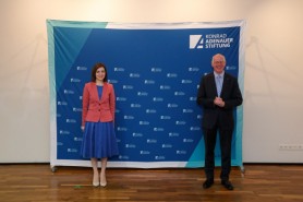 Maia Sandu a participat la o dezbatere despre Republica Moldova, organizată de Fundația Konrad Adenauer